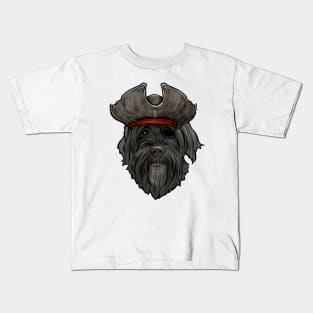 Portuguese Water Dog Pirate Kids T-Shirt